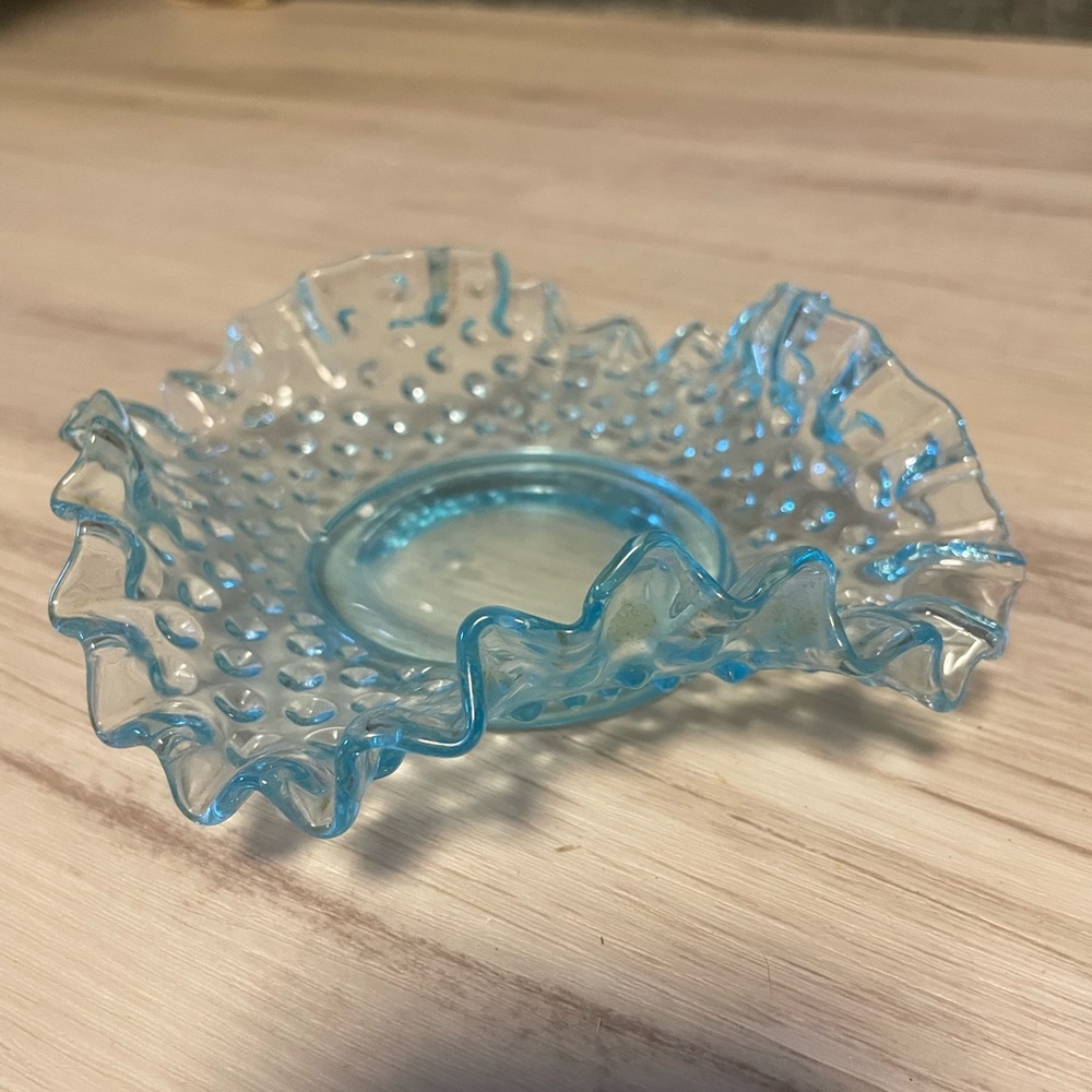 Vintage Fenton Hobnail Dish